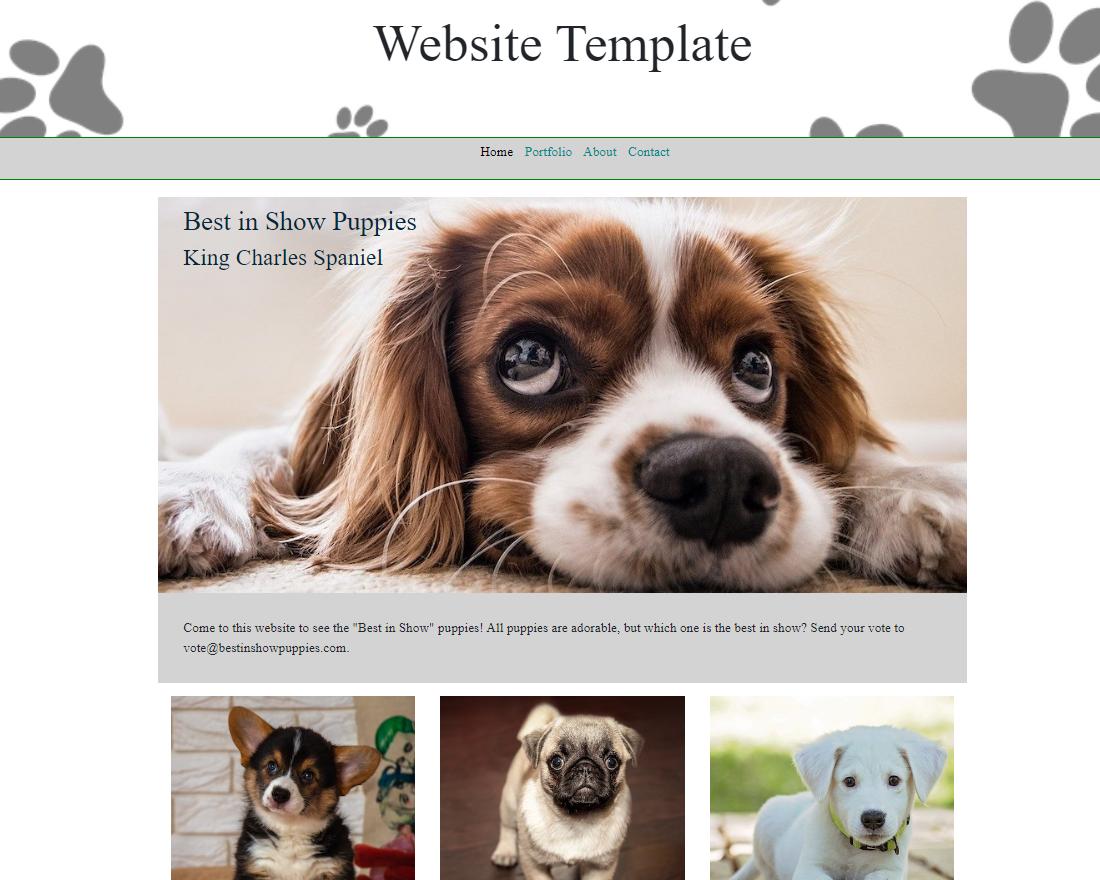 puppies website